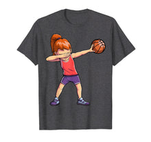 Ladda upp bild till gallerivisning, Funny shirts V-neck Tank top Hoodie sweatshirt usa uk au ca gifts for Dabbing Basketball T Shirt Girl Dab Dance T-shirt Gifts Tees 1527122
