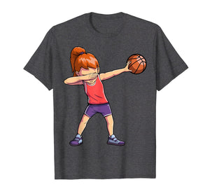 Funny shirts V-neck Tank top Hoodie sweatshirt usa uk au ca gifts for Dabbing Basketball T Shirt Girl Dab Dance T-shirt Gifts Tees 1527122