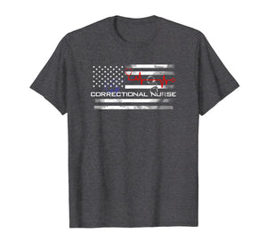 Funny shirts V-neck Tank top Hoodie sweatshirt usa uk au ca gifts for Correctional Nurse Tee Shirt - US American Flag Gifts 1481404