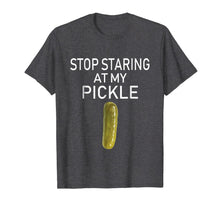 Ladda upp bild till gallerivisning, Mens Staring At My Pickle Tshirt Dirty Adults Halloween Costume 1509122
