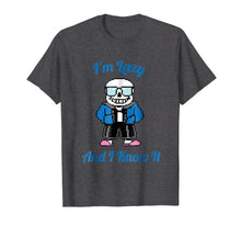Ladda upp bild till gallerivisning, Sans Skeleton Cool Pixel Art Shirt I'm Lazy And I Know It

