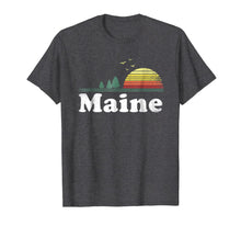 Ladda upp bild till gallerivisning, Retro Maine State Maine Home T Shirt 1285901
