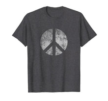 Ladda upp bild till gallerivisning, Funny shirts V-neck Tank top Hoodie sweatshirt usa uk au ca gifts for Peace Symbol Retro Inverse Distressed Hippie 1960's T Shirt 1106238
