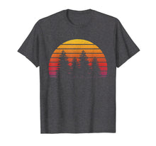 Ladda upp bild till gallerivisning, Funny shirts V-neck Tank top Hoodie sweatshirt usa uk au ca gifts for Retro Sun Minimalist Pine Tree Design T-Shirt 2135260
