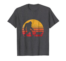 Ladda upp bild till gallerivisning, Funny shirts V-neck Tank top Hoodie sweatshirt usa uk au ca gifts for Bigfoot walking Pitbull Sunset Retro Vintage T-Shirt 1943453
