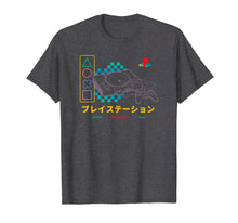 Ladda upp bild till gallerivisning, Playstation Checker Neon 90'S T-Shirt
