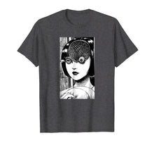 Ladda upp bild till gallerivisning, Uzumaki Junji Ito Japanese Horror Manga T-Shirt
