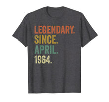 Ladda upp bild till gallerivisning, Funny shirts V-neck Tank top Hoodie sweatshirt usa uk au ca gifts for Vintage April 1964 Tshirt, 55th Birthday Men Women T-Shirt 237145
