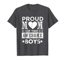 Ladda upp bild till gallerivisning, Funny shirts V-neck Tank top Hoodie sweatshirt usa uk au ca gifts for Proud Mom of Two Awesome Boys Mother's Day Gift T Shirt 217746

