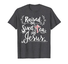 Ladda upp bild till gallerivisning, Funny shirts V-neck Tank top Hoodie sweatshirt usa uk au ca gifts for Raised on Sweet Tea &amp; Jesus - Jesus Surfed Christian T-Shirt 1384066
