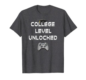 Funny shirts V-neck Tank top Hoodie sweatshirt usa uk au ca gifts for 2019 High School Graduation Gifts College Level Unlocked Tee 2603515
