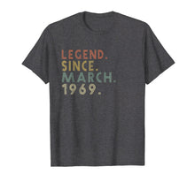 Ladda upp bild till gallerivisning, Funny shirts V-neck Tank top Hoodie sweatshirt usa uk au ca gifts for Legend Since March 1969 Shirt - Age 50th Birthday Gift 2231911
