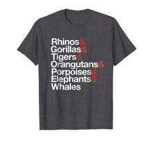 Ladda upp bild till gallerivisning, Funny shirts V-neck Tank top Hoodie sweatshirt usa uk au ca gifts for Endangered List of Animals Species Awareness T-shirt 2118120
