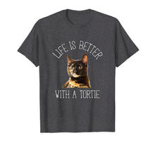 Ladda upp bild till gallerivisning, Funny shirts V-neck Tank top Hoodie sweatshirt usa uk au ca gifts for Tortie Cat: Life Is Better With A Tortie Cat T-Shirt 2318535
