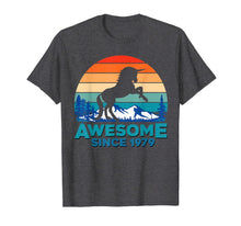 Ladda upp bild till gallerivisning, Unicorn Awesome Since 1979 Shirt 40th Birthday 40 Years Old 437029

