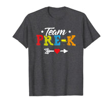 Ladda upp bild till gallerivisning, Team Pre-K Teacher Student Kids Preschool Back To School T-Shirt 225768
