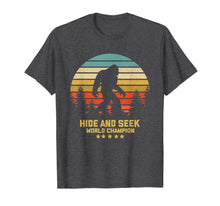Ladda upp bild till gallerivisning, Hide and seek world champion shirt bigfoot is real funny 239406
