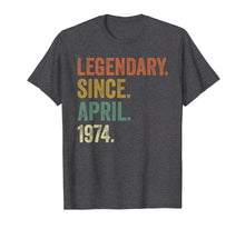 Ladda upp bild till gallerivisning, Funny shirts V-neck Tank top Hoodie sweatshirt usa uk au ca gifts for Vintage April 1974 Tshirt, 45th Birthday Men Women T-Shirt 1821577
