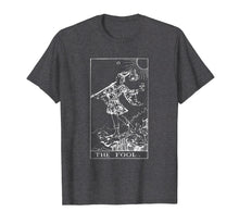 Ladda upp bild till gallerivisning, Funny shirts V-neck Tank top Hoodie sweatshirt usa uk au ca gifts for The Fool Tarot Card White Outline T Shirt 3195328
