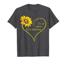Ladda upp bild till gallerivisning, Jesus It's Not A Religion It's A Relationship Sunflower Tee 155168
