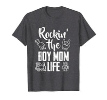 Ladda upp bild till gallerivisning, Funny shirts V-neck Tank top Hoodie sweatshirt usa uk au ca gifts for Rockin' The Boy Mom Life | Boy Mom T-Shirt Gifts 1223274
