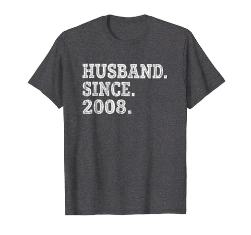 Funny shirts V-neck Tank top Hoodie sweatshirt usa uk au ca gifts for 11th Wedding Anniversary Gifts - Husband Since 2008 Shirt 1810864
