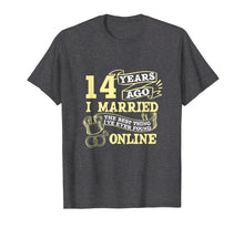 Ladda upp bild till gallerivisning, Funny shirts V-neck Tank top Hoodie sweatshirt usa uk au ca gifts for Anniversary Gift T-Shirt For 14 Years Marriage Couple Tee 2836722
