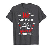Ladda upp bild till gallerivisning, Funny shirts V-neck Tank top Hoodie sweatshirt usa uk au ca gifts for Funny 40th Wedding Anniversary T-Shirt - Gifts For Couples 291501
