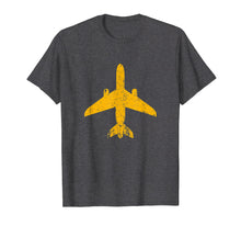Ladda upp bild till gallerivisning, Funny shirts V-neck Tank top Hoodie sweatshirt usa uk au ca gifts for Distressed Yellow Jet Airplane Aviation Pilot Gifts Flying T-Shirt 2414578
