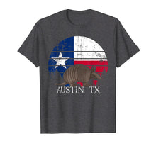 Ladda upp bild till gallerivisning, Funny shirts V-neck Tank top Hoodie sweatshirt usa uk au ca gifts for Austin TX Armadillo State Flag Texas Pride shirt T-Shirt 1327645
