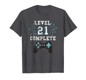 21st Birthday Video Game Humor Tee Funny Gamer Gifts T Shirt