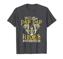 Ladda upp bild till gallerivisning, Only Cool Pap Pap Rides Motorcycles T Shirt Rider Gift 222230
