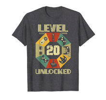 Ladda upp bild till gallerivisning, Funny shirts V-neck Tank top Hoodie sweatshirt usa uk au ca gifts for Level 20 Unlocked T Shirt Funny Video Gamer 20th Birthday 425796
