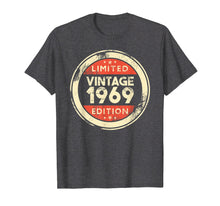 Ladda upp bild till gallerivisning, 50th Birthday T-Shirt Vintage 1969 Shirt- 50 Years Old Gifts
