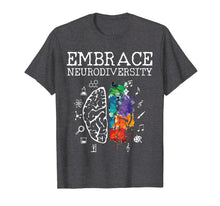 Ladda upp bild till gallerivisning, Neurodiversity Shirt - Embrace Adhd Autism Asd Tshirt Gift
