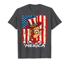 Ladda upp bild till gallerivisning, Funny shirts V-neck Tank top Hoodie sweatshirt usa uk au ca gifts for American Flag USA Dabbing Hotdog Merica 4th July Dab T Shirt 3538587
