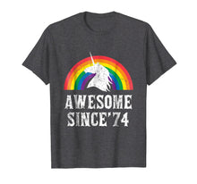 Ladda upp bild till gallerivisning, Funny shirts V-neck Tank top Hoodie sweatshirt usa uk au ca gifts for Unicorn 45th Birthday Gift Rainbow 1974 45 Years Old T Shirt 2756017

