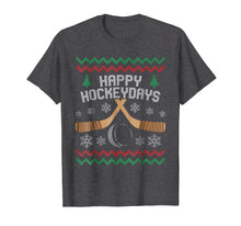 Ladda upp bild till gallerivisning, Funny shirts V-neck Tank top Hoodie sweatshirt usa uk au ca gifts for Happy Hockeydays T-Shirt Ugly Christmas Sweater Hockey Shirt 1977736
