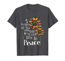 Ladda upp bild till gallerivisning, Funny shirts V-neck Tank top Hoodie sweatshirt usa uk au ca gifts for Imagine All The People Living Life In Peace T-Shirt 906324
