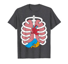 Ladda upp bild till gallerivisning, Funny shirts V-neck Tank top Hoodie sweatshirt usa uk au ca gifts for Hugging Anatomy Costume Funny Skeleton Organ Hug T-Shirt 2182117
