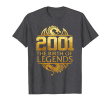 Ladda upp bild till gallerivisning, Funny shirts V-neck Tank top Hoodie sweatshirt usa uk au ca gifts for 2001 The Birth Of Legends Gift For 18 Yrs Years Old 18th 2941256
