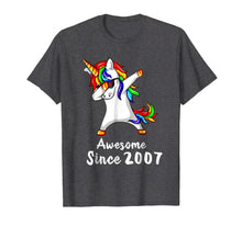 Ladda upp bild till gallerivisning, Funny shirts V-neck Tank top Hoodie sweatshirt usa uk au ca gifts for 11 Years Old 11th Birthday Unicorn Dabbing Shirt 2007 Gift 1554702

