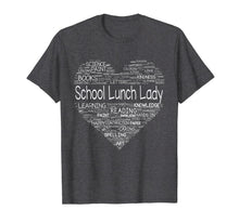 Ladda upp bild till gallerivisning, School Lunch Lady Teacher Back To School Shirt Heart 728511
