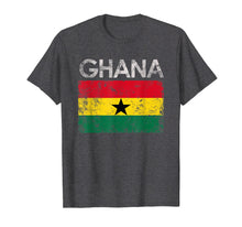 Ladda upp bild till gallerivisning, Vintage Ghana Ghanaian Flag Pride Gift T-Shirt
