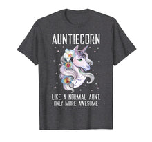 Ladda upp bild till gallerivisning, Funny shirts V-neck Tank top Hoodie sweatshirt usa uk au ca gifts for Auntiecorn TShirt Cute Unicorn Lover Mother Day Gift Aunt 306305
