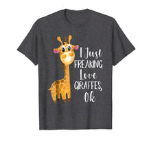 Ladda upp bild till gallerivisning, Funny shirts V-neck Tank top Hoodie sweatshirt usa uk au ca gifts for Funny I Freaking Love Giraffes T-Shirt Giraffes Lovers Gift 278131
