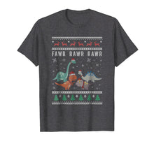 Ladda upp bild till gallerivisning, Funny shirts V-neck Tank top Hoodie sweatshirt usa uk au ca gifts for Dino Ugly Christmas Sweater T-Shirt, Xmas Dinosaur Tee 428572
