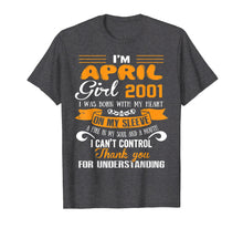 Ladda upp bild till gallerivisning, Funny shirts V-neck Tank top Hoodie sweatshirt usa uk au ca gifts for April 2001 Girl Gifts 18 Years Old 18th Birthday TShirt 3302153
