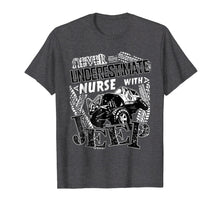 Ladda upp bild till gallerivisning, Funny shirts V-neck Tank top Hoodie sweatshirt usa uk au ca gifts for Never Underestimate A Nurse With A Jeep T Shirt 2177855
