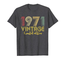 Ladda upp bild till gallerivisning, Funny shirts V-neck Tank top Hoodie sweatshirt usa uk au ca gifts for Vintage 1971 T-Shirt Born in 1971 Retro 48th Birthday Gifts 2647586
